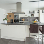 Guest Bedroom with Inspiring Kitchen Interior Design Ideas