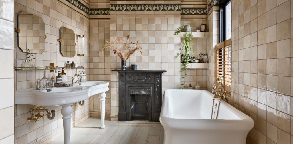 Tired-Looking Bathroom